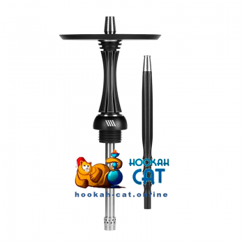 Кальян Alpha Hookah Model X Reverse Black Matte (Реверсе Черный Матовый) - фото 1